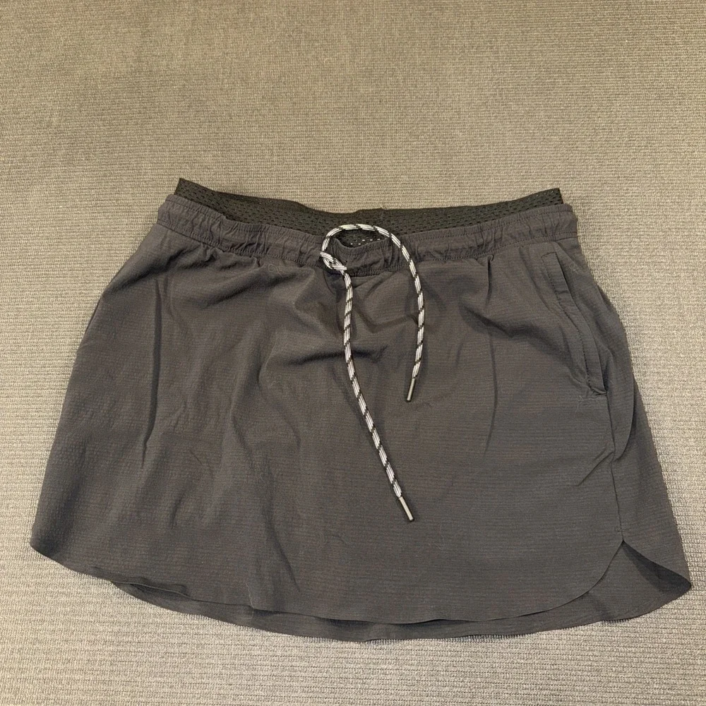 Womens‎ Athleta Crest Skort Black Size 12 Golf Tennis Hiking 531132 Shorts
